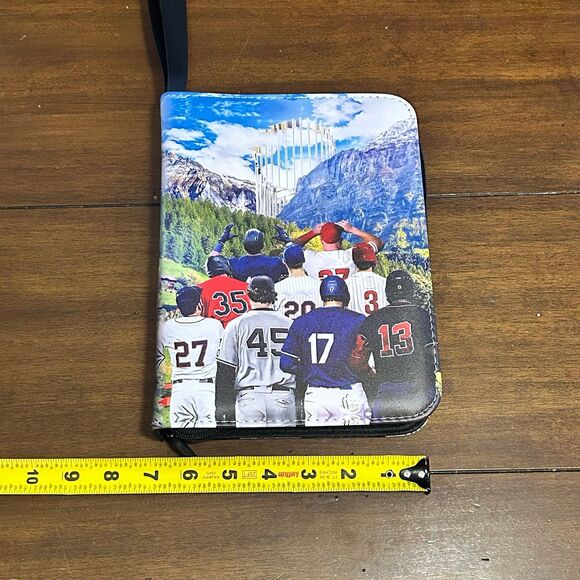 Baseball Card Binder with Zipper, 4 Slots - Fit 400 Cards, Waterproof Card Album - Picture 6 of 6